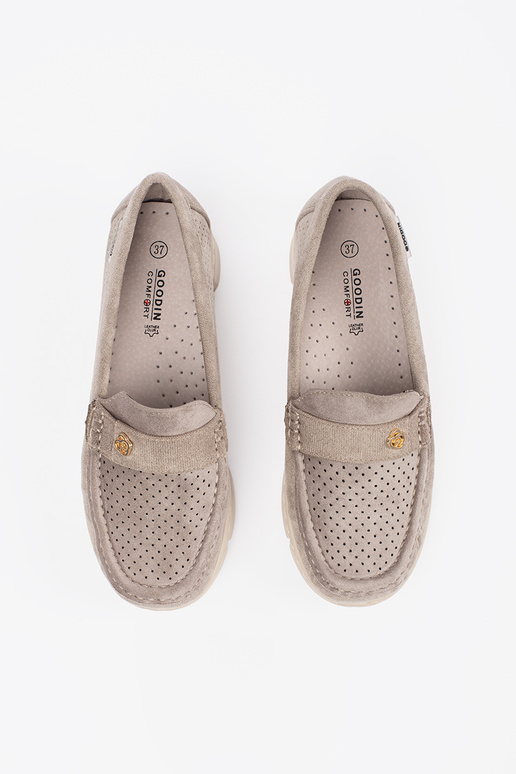 Mocassins couleur sable