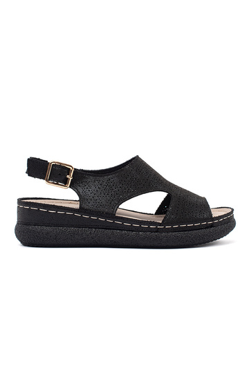 Sandales noires sur...