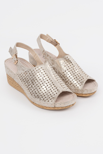 Sandales couleur sable 2