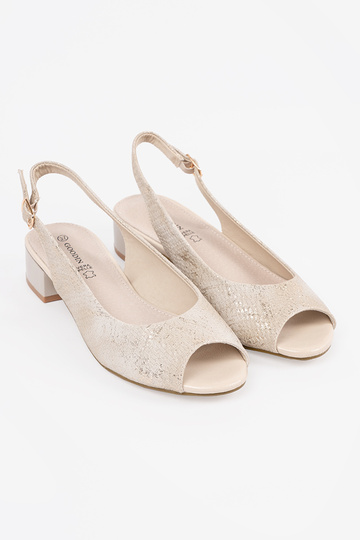 Sandales couleur sable pour... 2