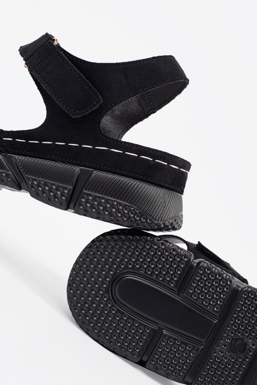 Sandales noires pour femmes