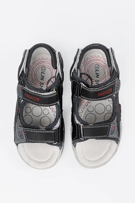 Sandales pour garçons noires