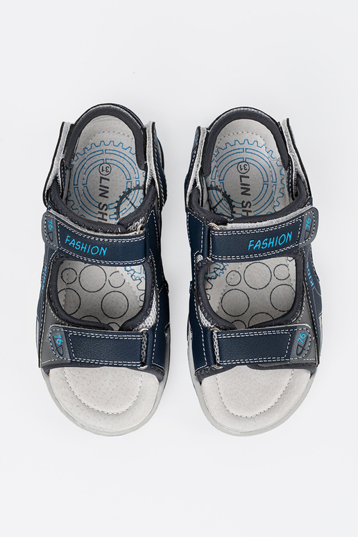 Sandales pour garçons bleu marine