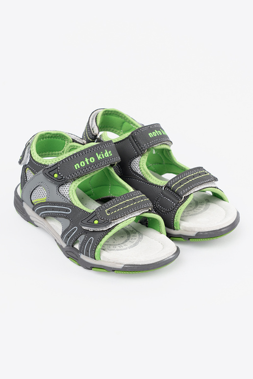 Sandales pour garçons grises