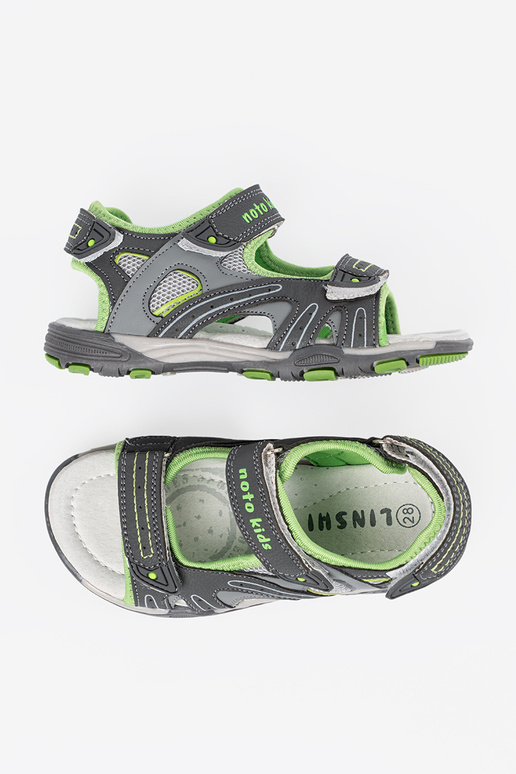 Sandales pour garçons grises