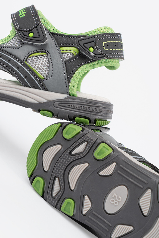 Sandales pour garçons grises