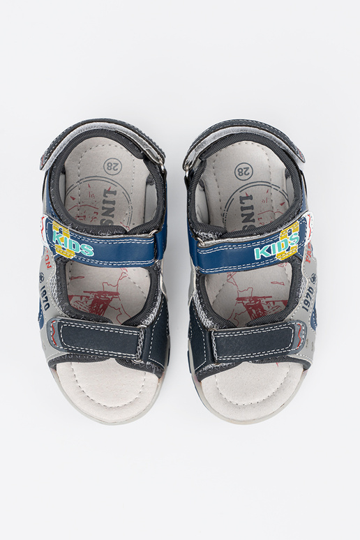 Sandales pour garçons bleues