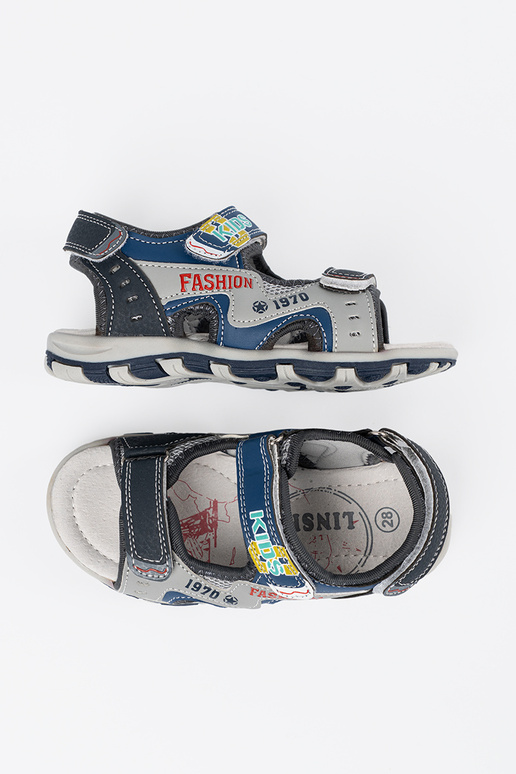 Sandales pour garçons bleues
