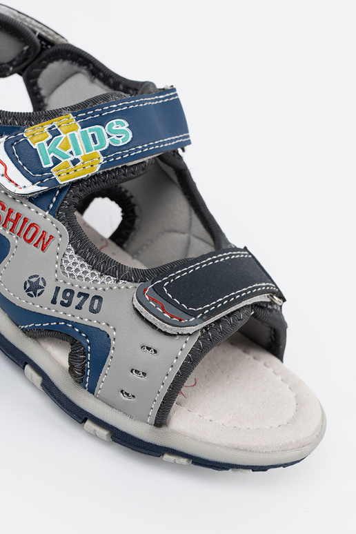 Sandales pour garçons bleues