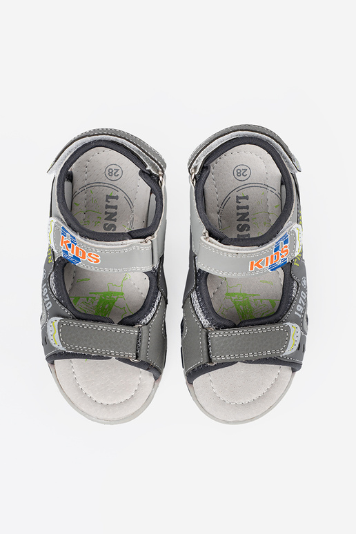 Bottines grises pour garçons