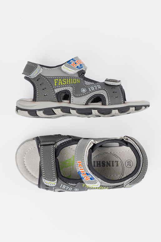 Bottines grises pour garçons