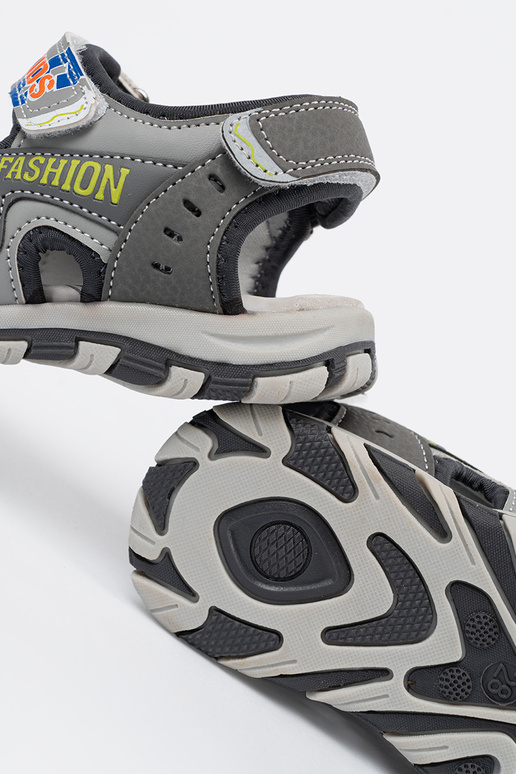 Bottines grises pour garçons