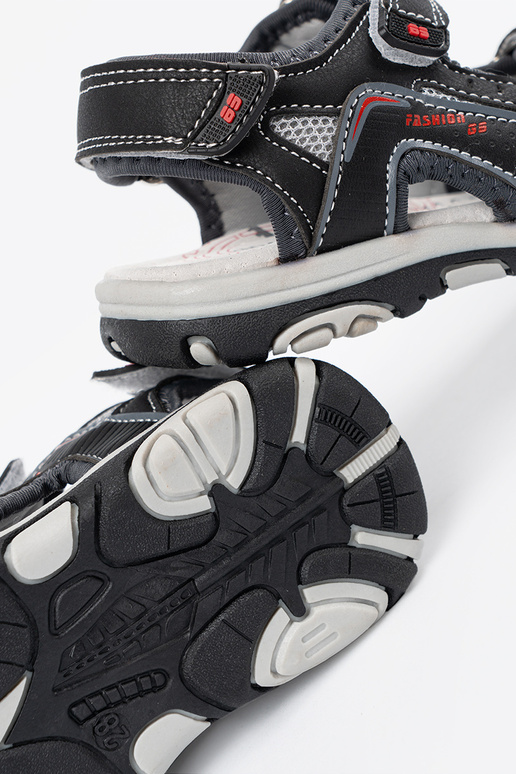 Sandales noires pour garçons