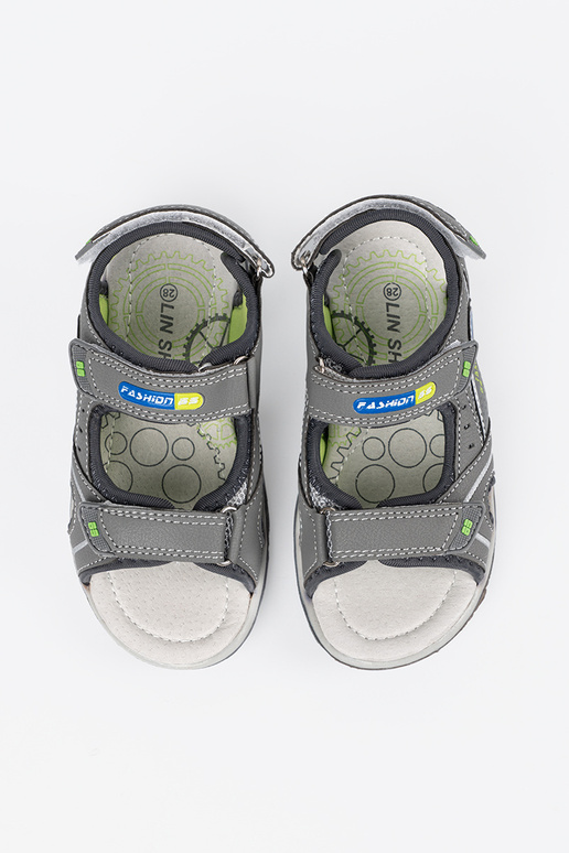 Sandales grises pour garçons