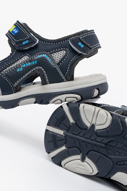 Bottines bleues pour garçons