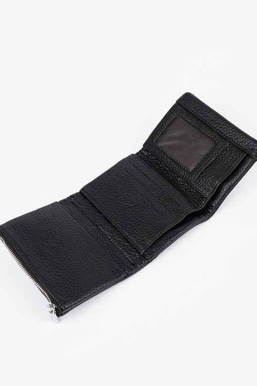 Portefeuille noir pour femme en...