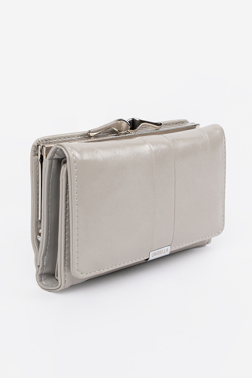 Portefeuille gris pour femme en...