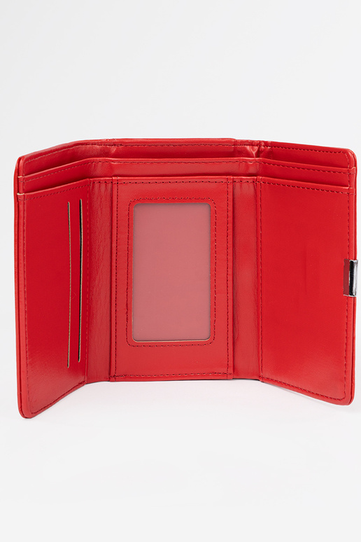 Portefeuille rouge pour femme en... Portefeuille rouge pour femme en...