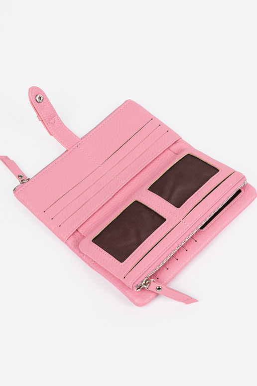 Portefeuille rose pour femmes avec...