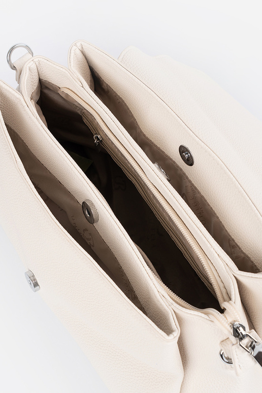 Sac à main couleur sable vif avec...