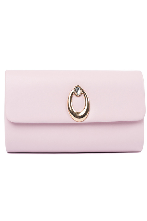 Sac à main de type enveloppe rose...