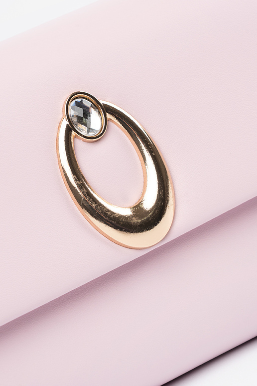 Sac à main de type enveloppe rose...