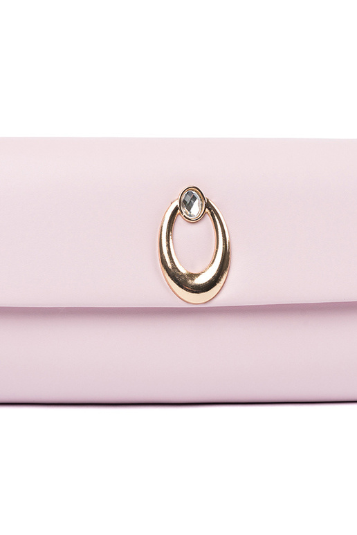 Sac à main de type enveloppe rose...