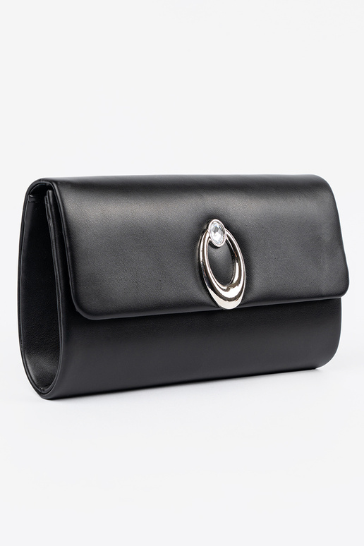 Sac à main de type enveloppe noir...