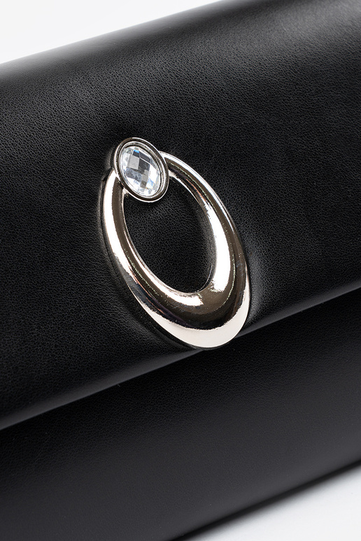 Sac à main de type enveloppe noir...