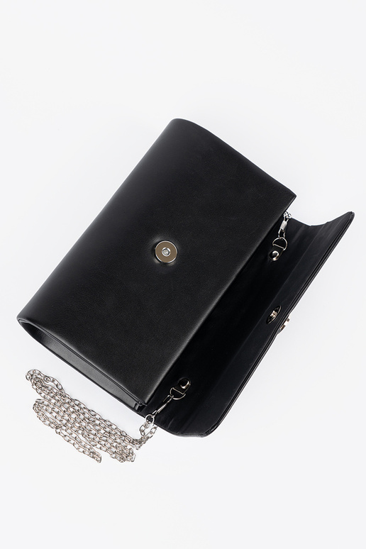 Sac à main de type enveloppe noir...