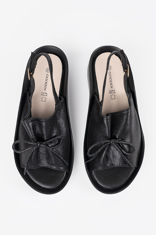 Sandales pour femmes noires à...