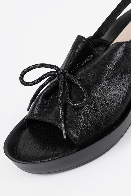 Sandales pour femmes noires à...