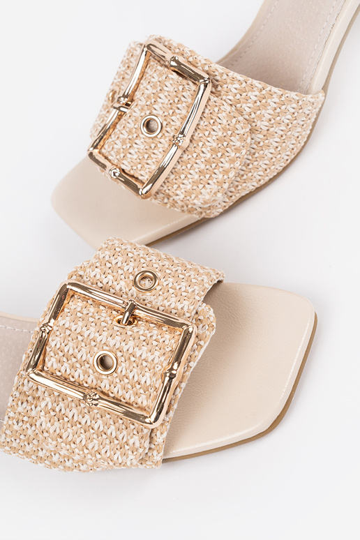 Chaussons couleur sable pour femmes à...