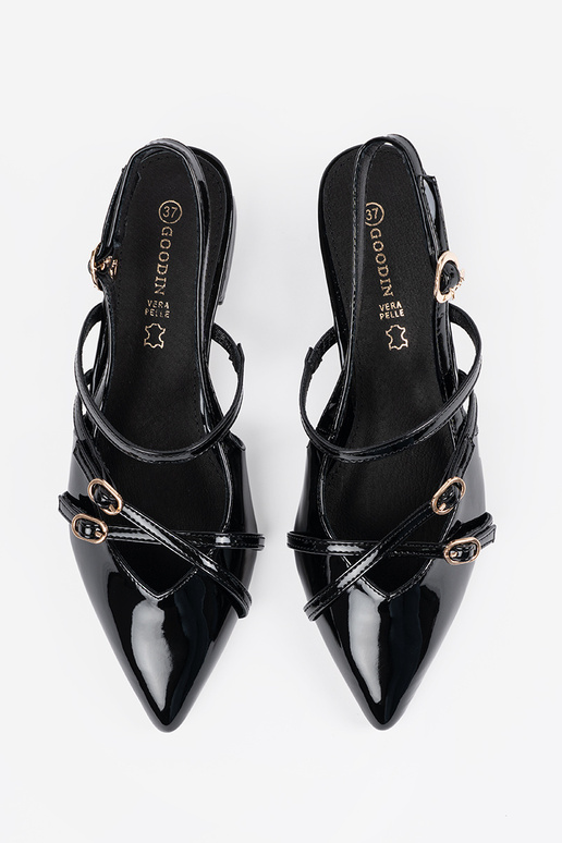 Escarpins vernis noirs pour femmes... Escarpins vernis noirs pour femmes...