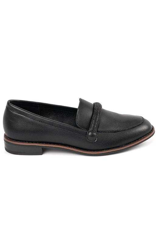 Mocassins pour femmes noirs avec...