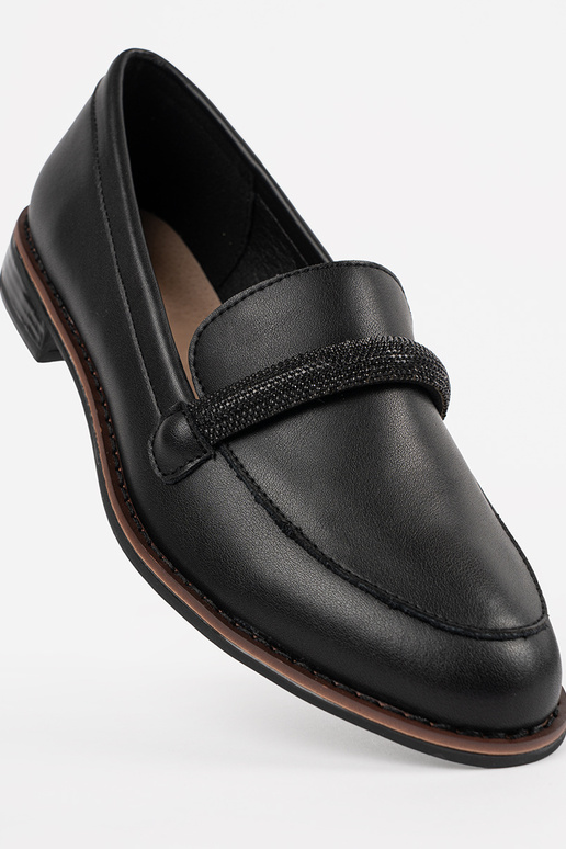 Mocassins pour femmes noirs avec...