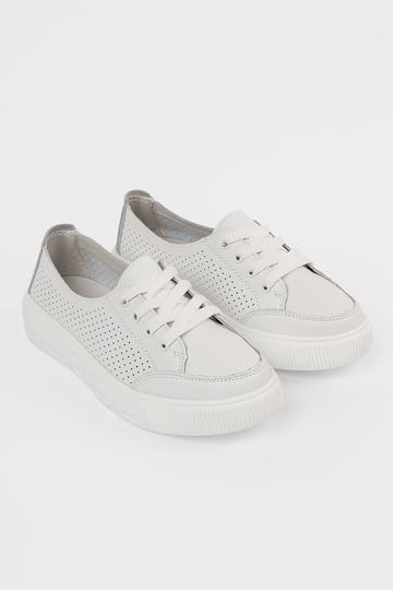 Baskets en cuir velours... 2