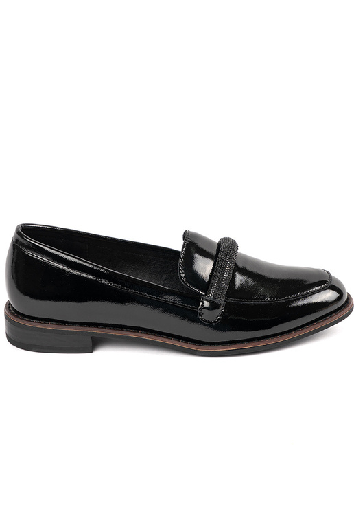 Mocassins noirs pour femmes avec... Mocassins noirs pour femmes avec...