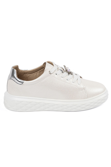 Baskets en cuir...