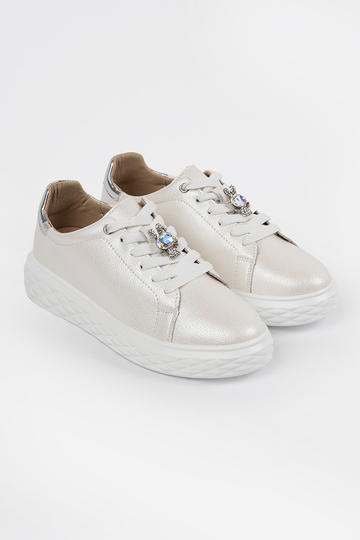 Baskets en cuir... 2