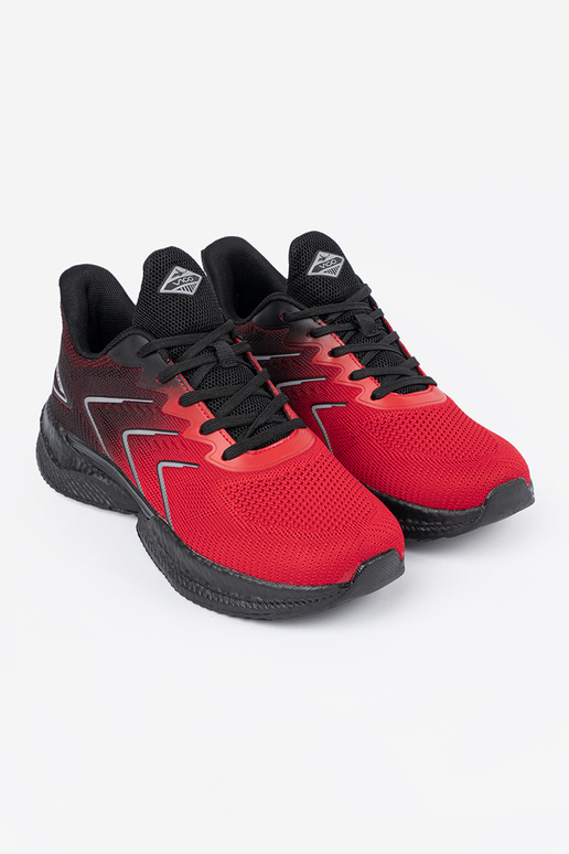 Noir et-Rouge chaussures de sport Noir et-Rouge chaussures de sport