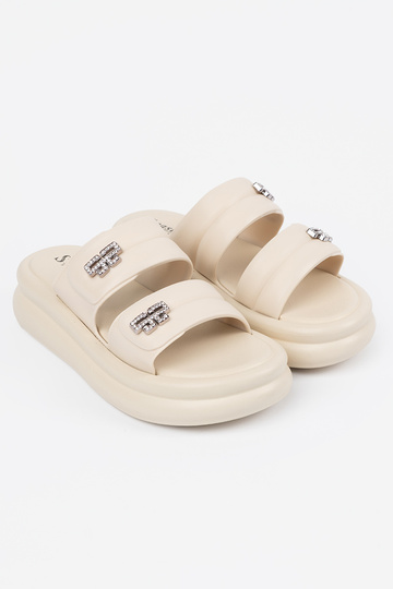 couleur ivoire Chaussons... 2