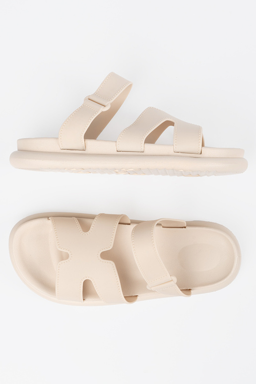 couleur ivoire Chaussons femmes sur...