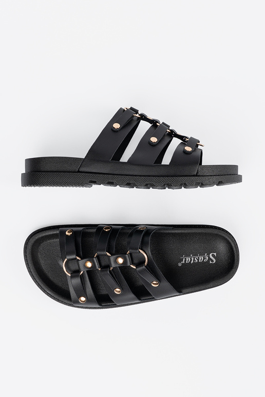 couleur noire Chaussons femmes... couleur noire Chaussons femmes...