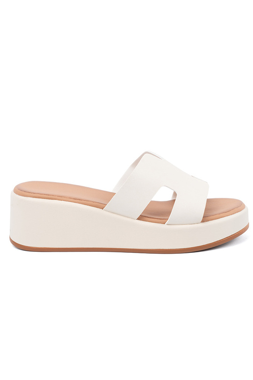 Mules beige vif pour femmes avec...