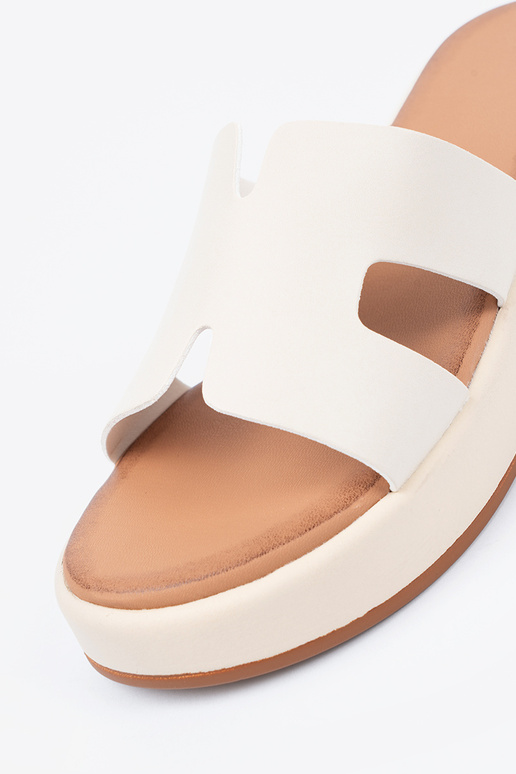 Mules beige vif pour femmes avec...