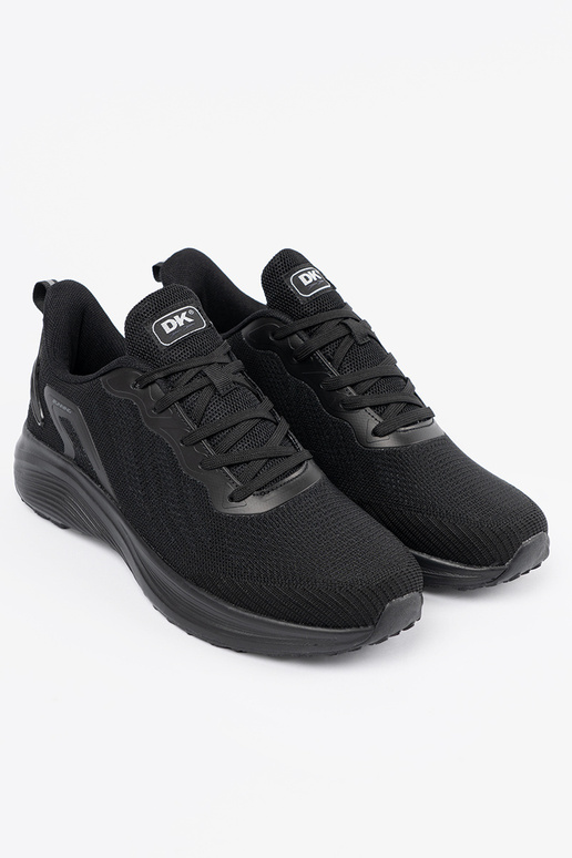 Baskets pour hommes noires Sneakers DK