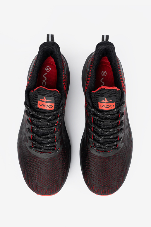 Noir et-Rouge chaussures de sport do... Noir et-Rouge chaussures de sport do...