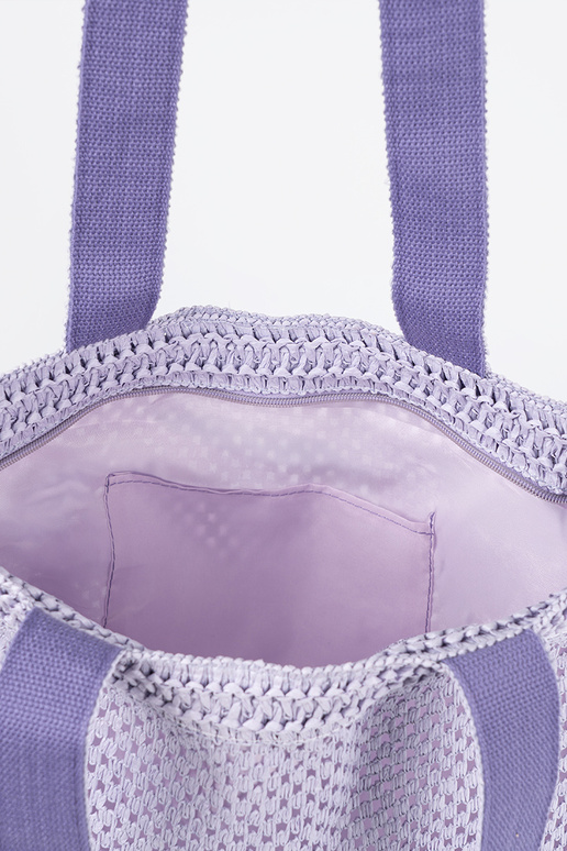 Sac de plage violet