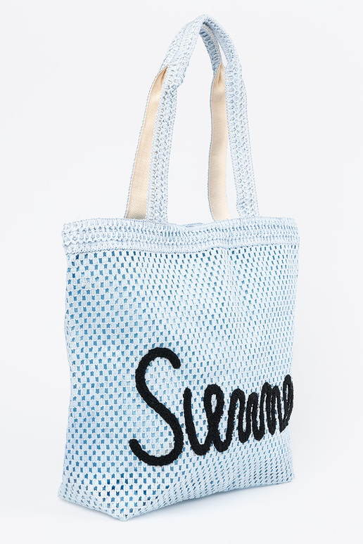 Sac de plage bleu